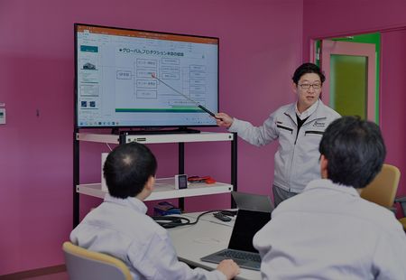 工程リーダーとして現場を牽引する